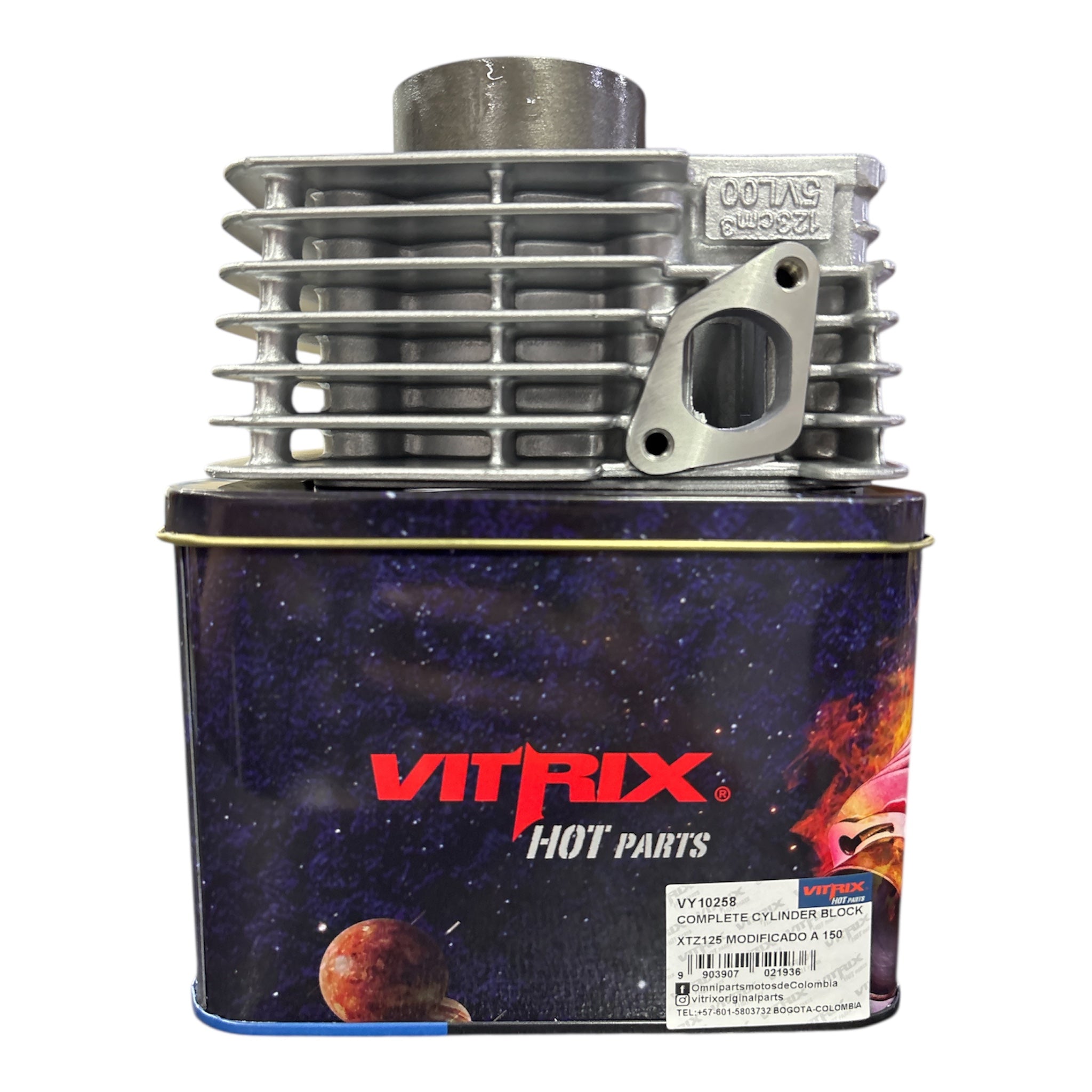 Cilindro Vitrix / XTZ-125 Modif. a 150