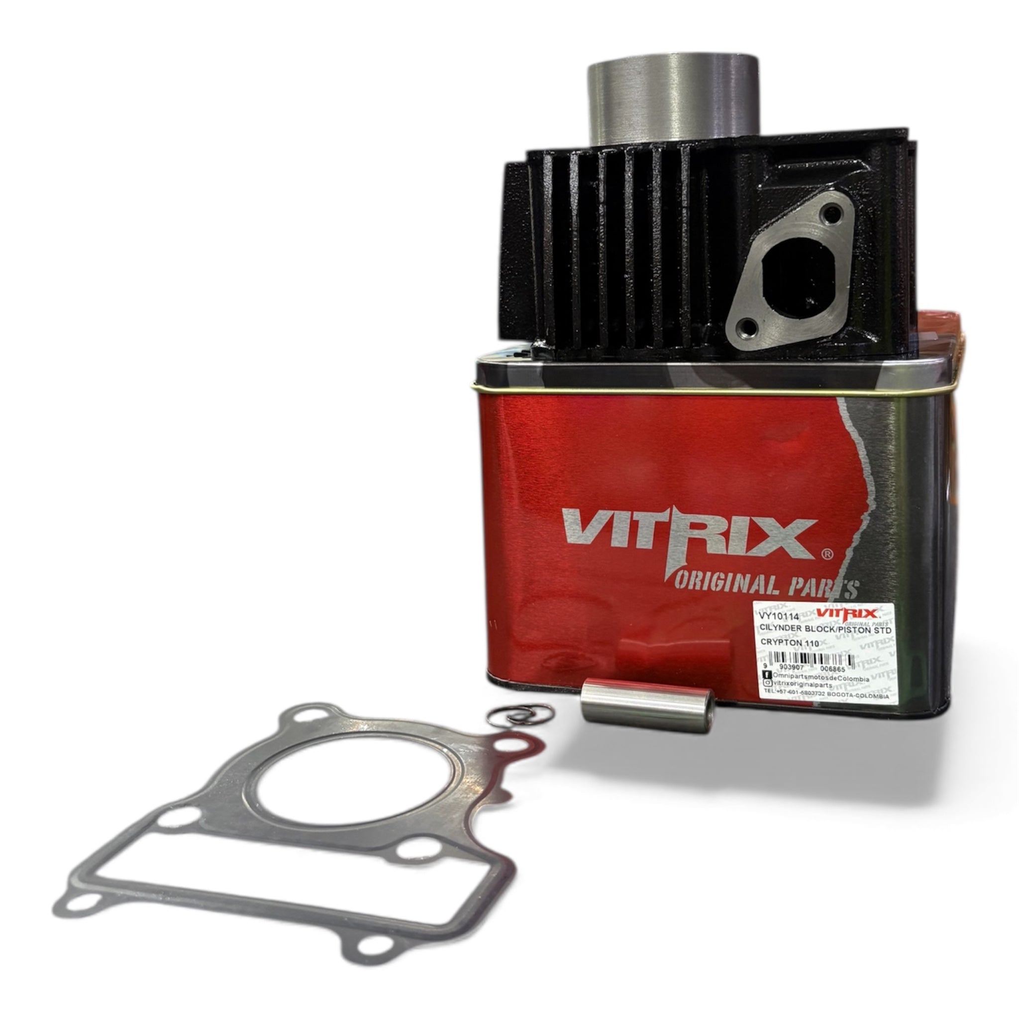 Cilindro Vitrix / Pistón STD / Crypton 110