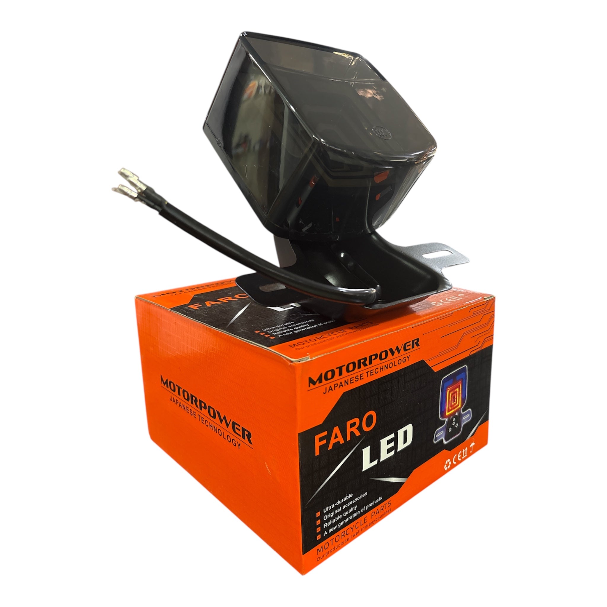 Stop GN 125 H en Led Base Metálica MotorPower