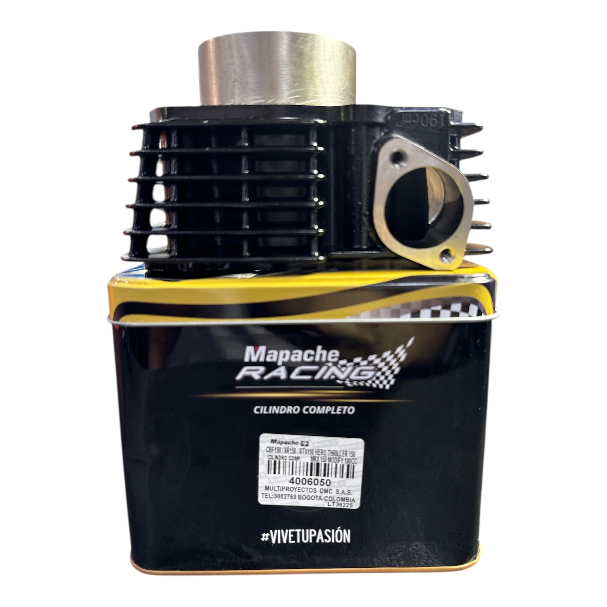 Cilindro Mapache / CBF150-Xr150/rtx 150 hero thriller 150 . Mrx modificado 190cc