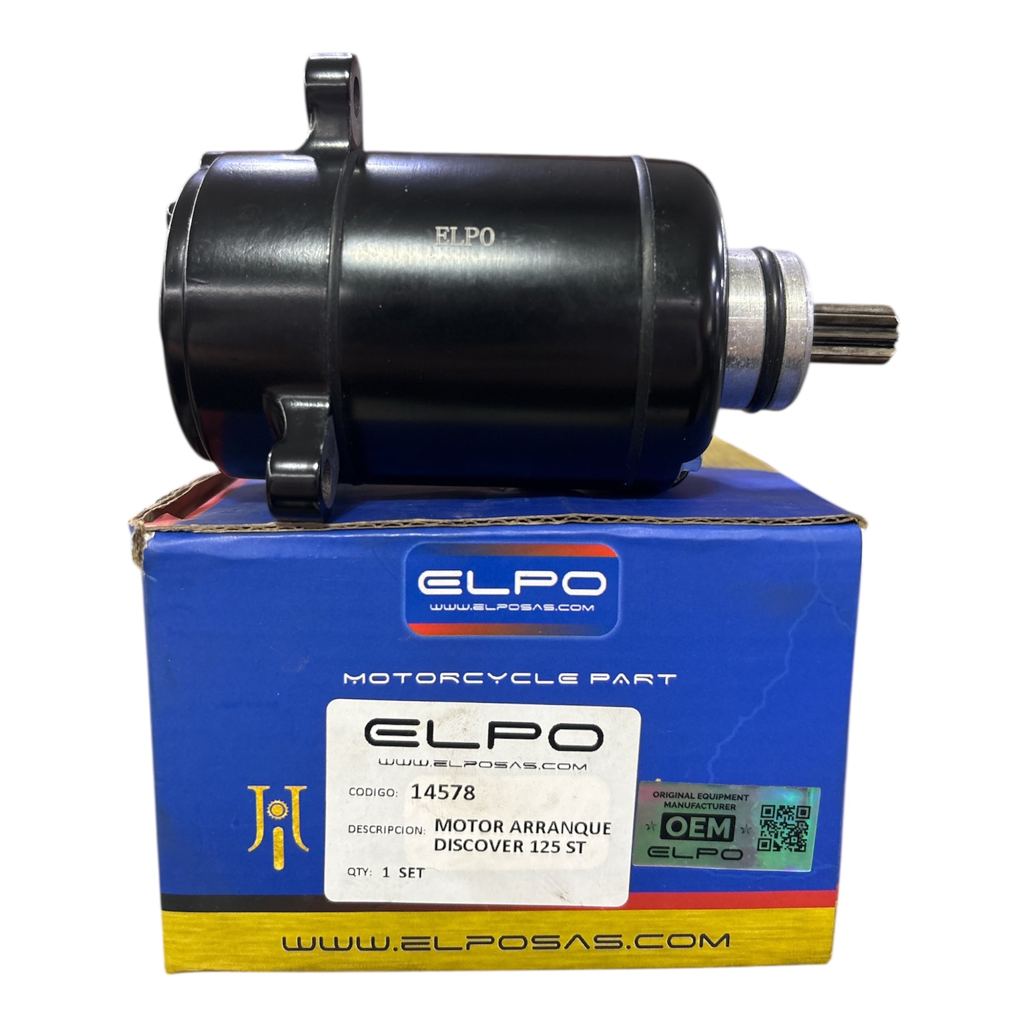 Motor de Arranque Elpo / Discover 125 ST