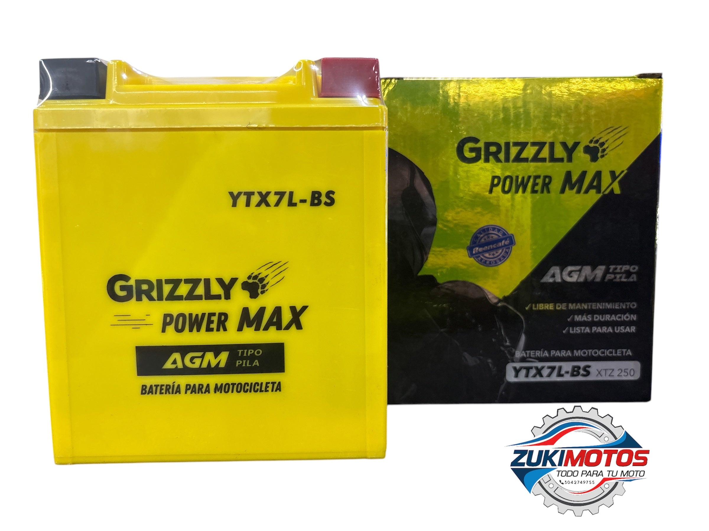 Batería YTX7L-BS (XTZ-250)
